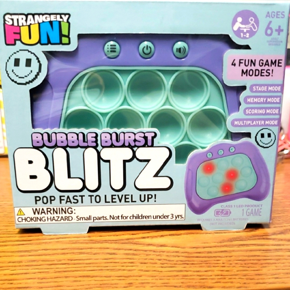 Bubble Burst Blitz Toy - Green